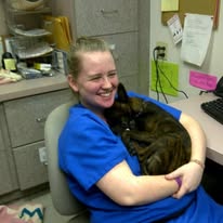 Staff and Pet